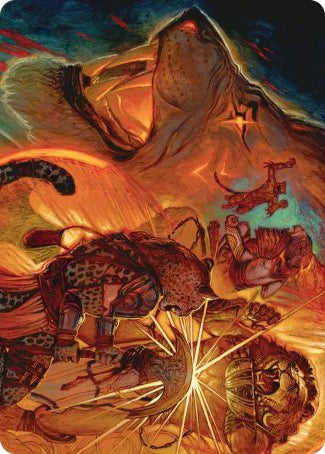 Way of the Warlord (33/54) Art Card (FRA)