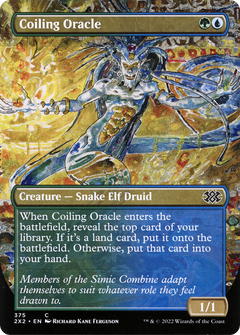 Coiling Oracle (375) (Borderless) - Foil