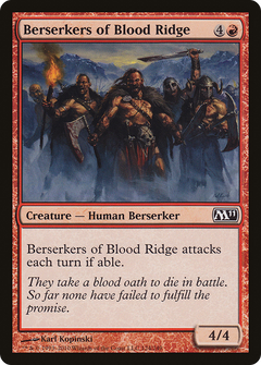 Berserkers of Blood Ridge - Foil