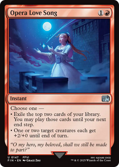 Opera Love Song - Foil