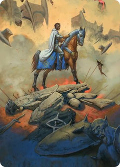 Aragorn, the Uniter (34/54) Art Card (AHOB)