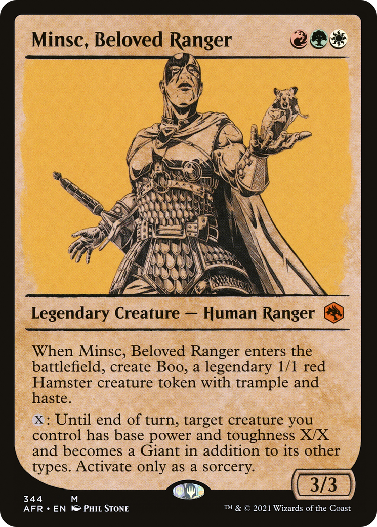 Minsc, Beloved Ranger (344) (Showcase)