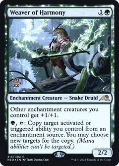 Weaver of Harmony (213) (Prerelease) - Foil