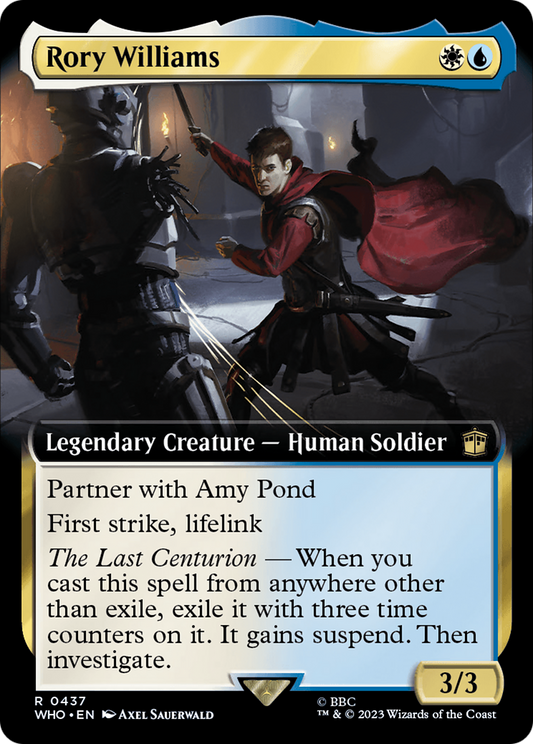Rory Williams (0437) (Extended Art) - Foil