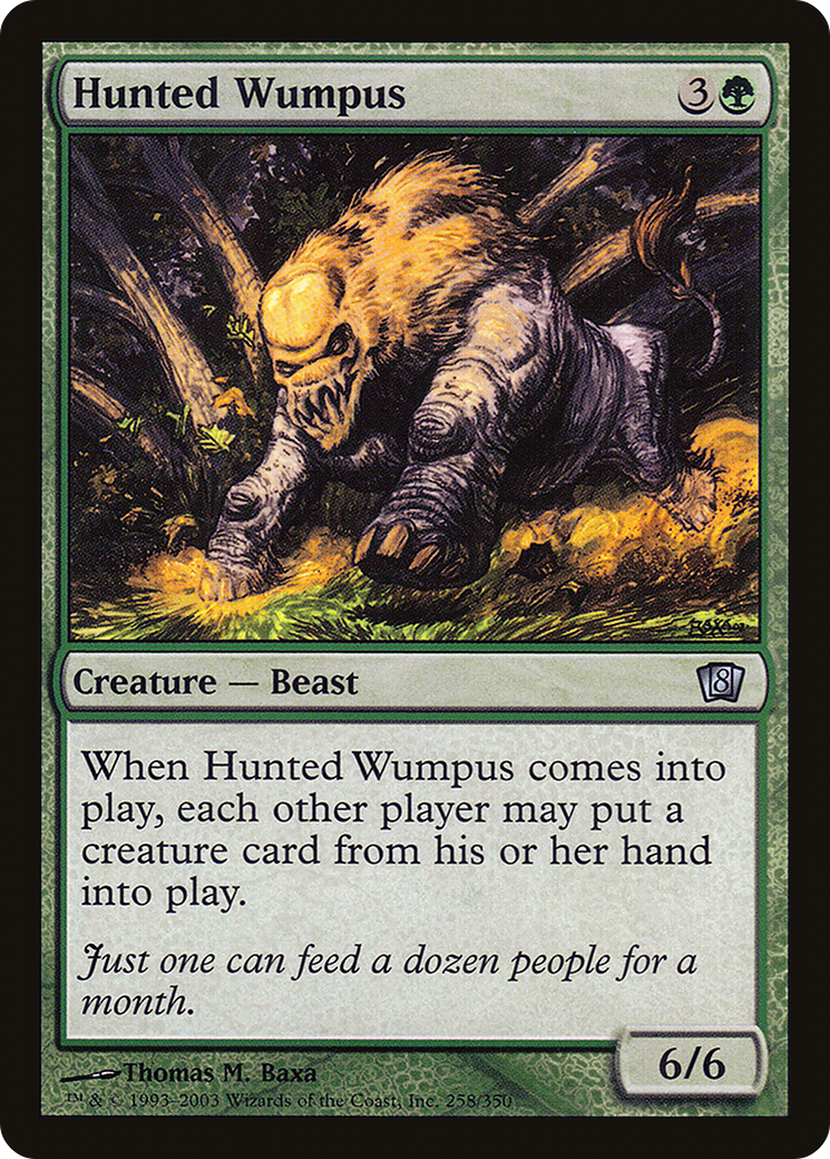 Hunted Wumpus - Foil