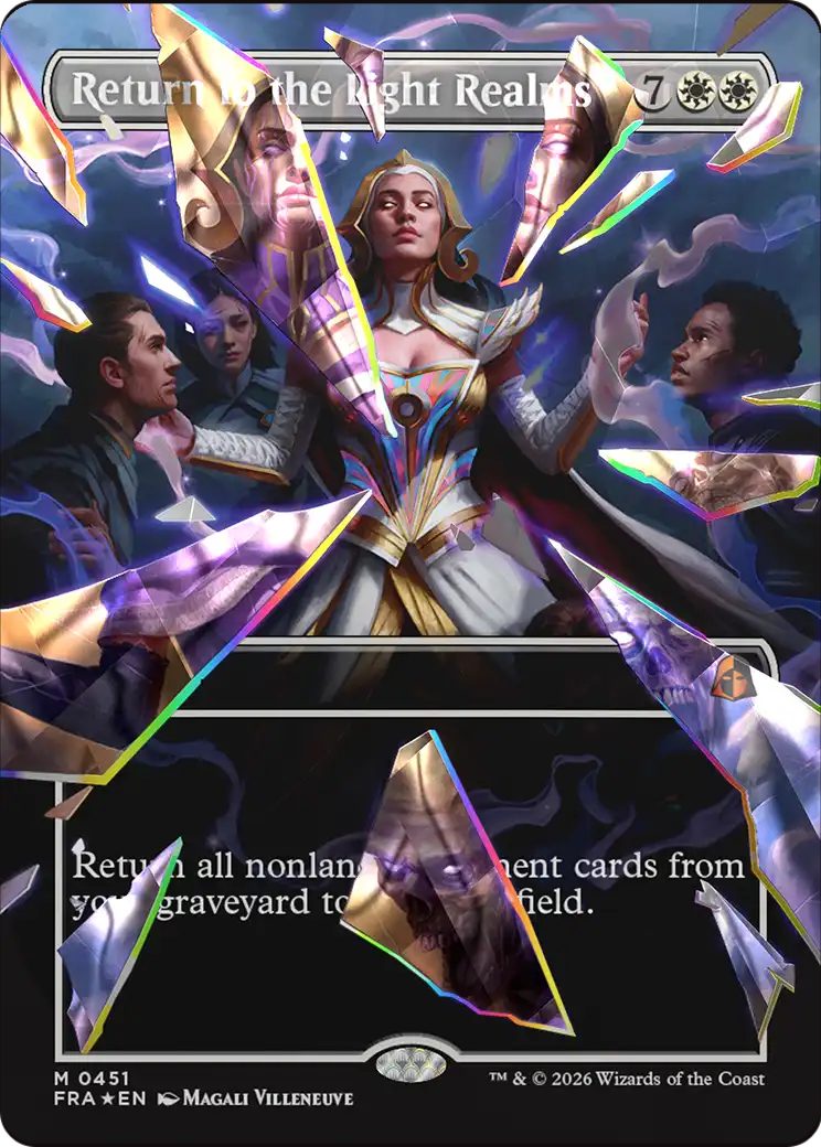 Return to the Light Realms (0451) (FRA) - Facet Foil