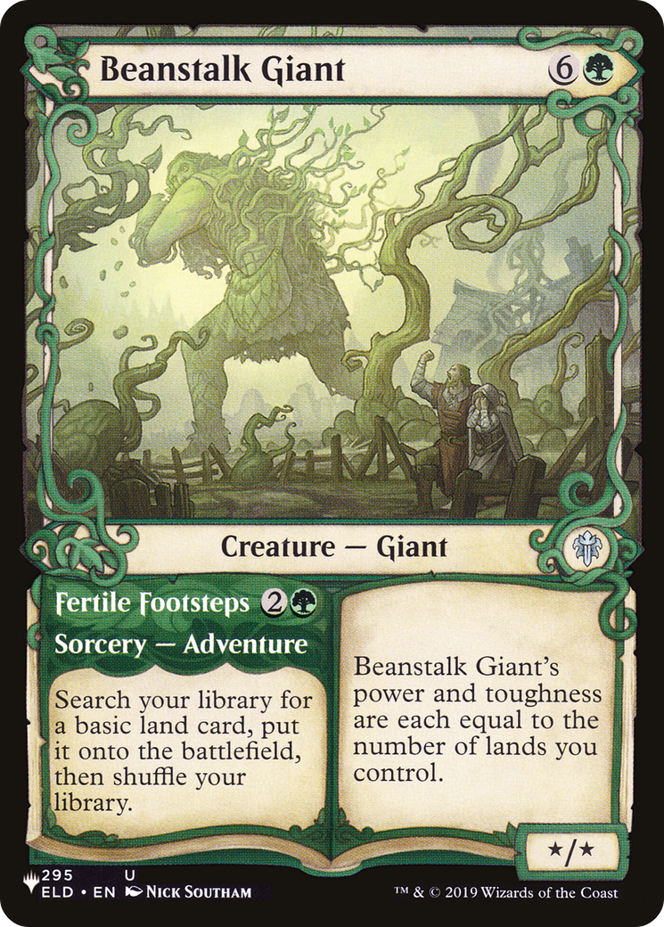 Beanstalk Giant // Fertile Footsteps (149) (Showcase)