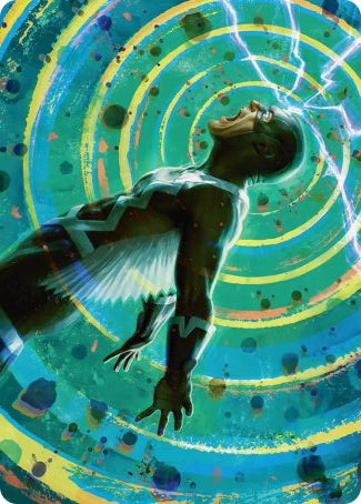 Black Bolt, Inhuman King (35/45) Art Card (AMSH)