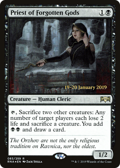 Priest of Forgotten Gods (083) (Prerelease) - Foil