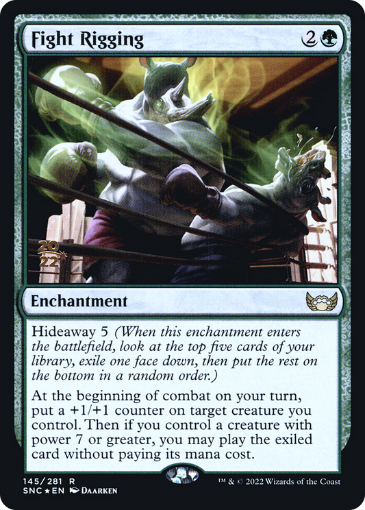 Fight Rigging (145) (Prerelease) (PSNC) - Foil
