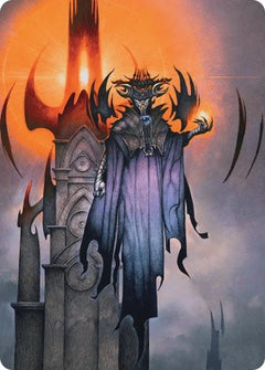 Sauron, the Lidless Eye (36/54) Art Card (AHOB)