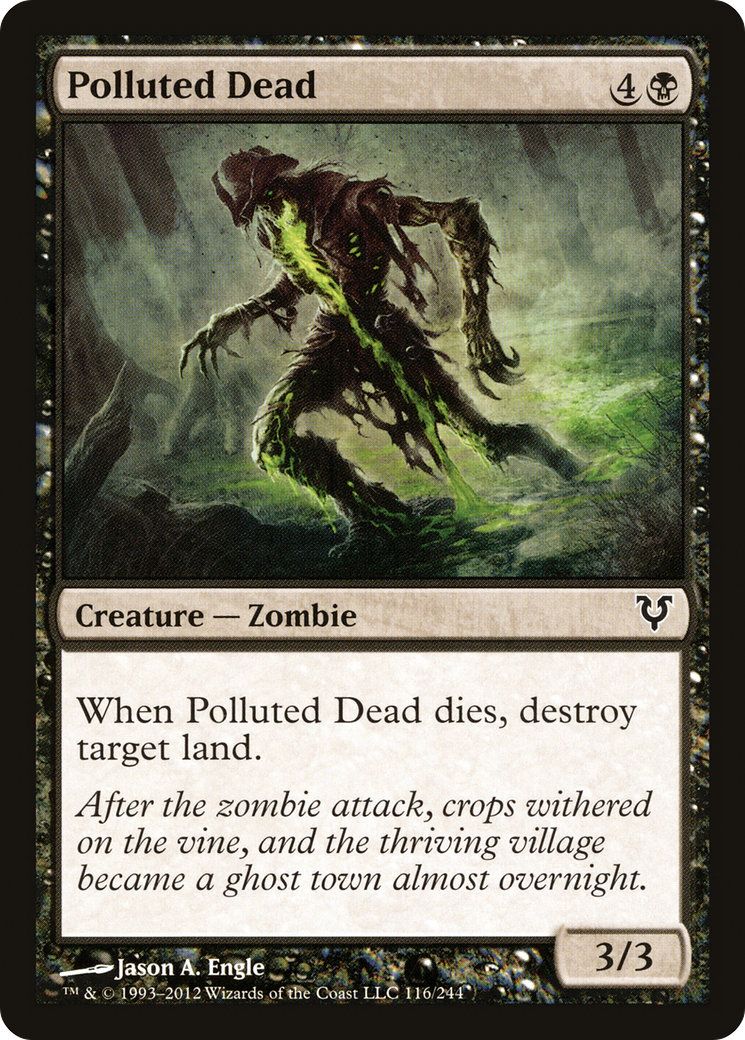 Polluted Dead - Foil