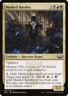 Masked Bandits - Foil