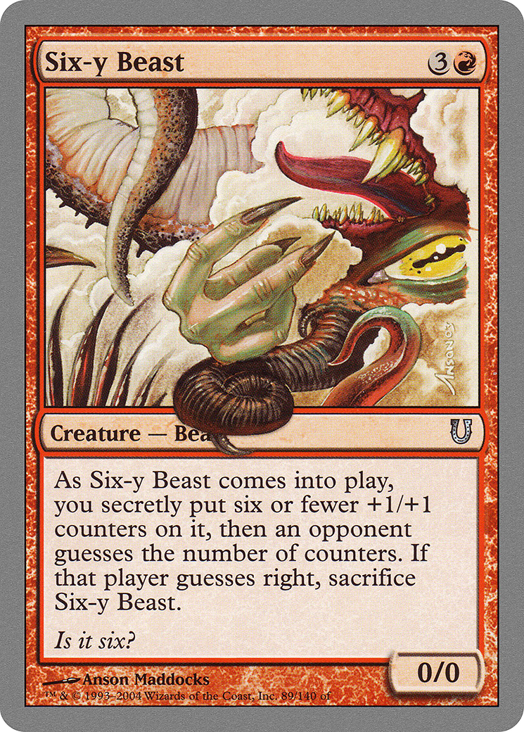 Six-y Beast - Foil