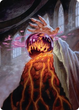 Palantír of Orthanc (37/54) Art Card (AHOB)