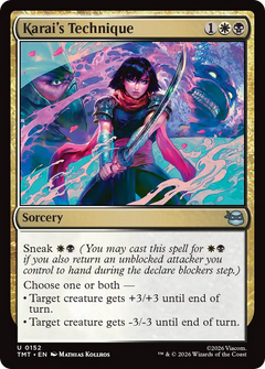 Karai's Technique (TMT) - Foil