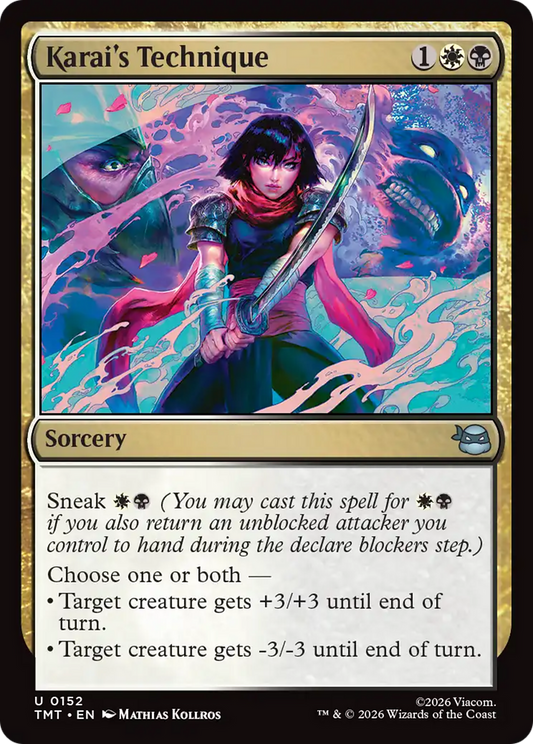 Karai's Technique (TMT) - Foil