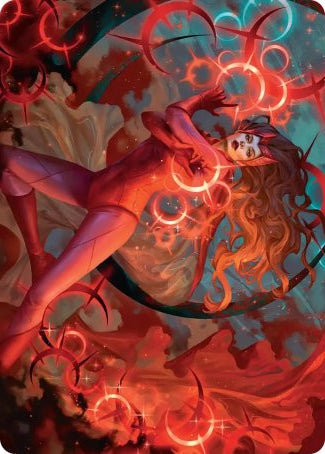 Scarlet Witch, Chaotic Avenger (38/45) Art Card (AMSH)
