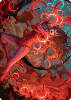 Scarlet Witch, Chaotic Avenger (38) Art Card (AMSH)