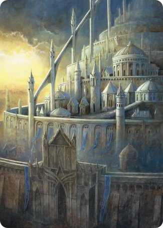 Minas Tirith (38/54) Art Card (AHOB)