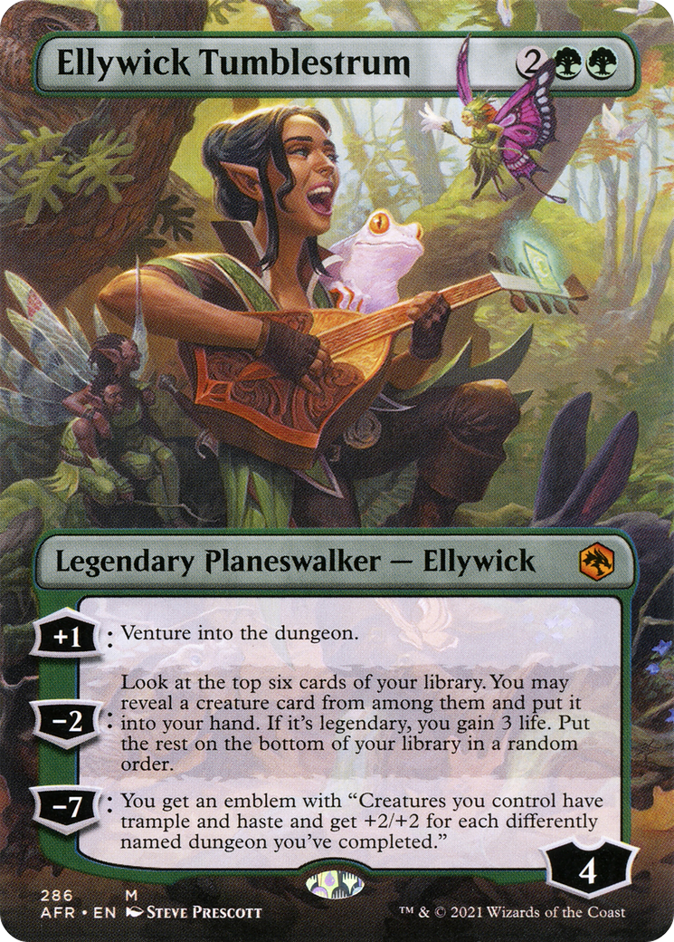 Ellywick Tumblestrum (286) (Borderless) - Foil