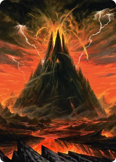 Mount Doom (39/54) Art Card (AHOB)