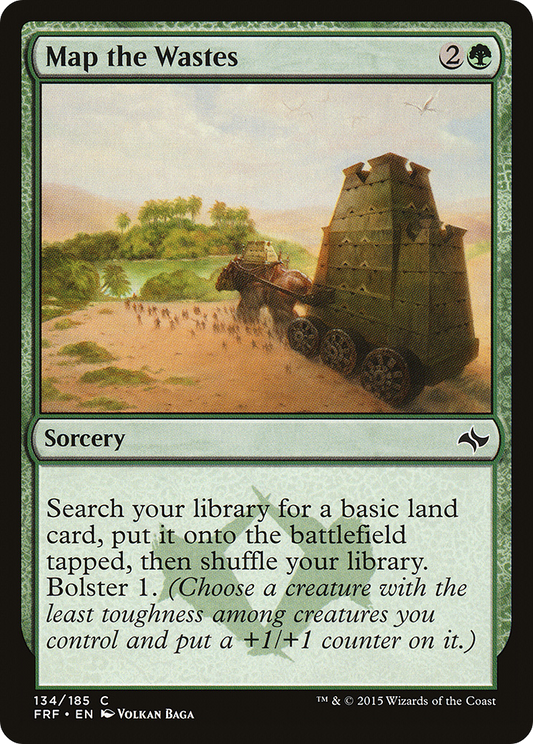 Map the Wastes - Foil