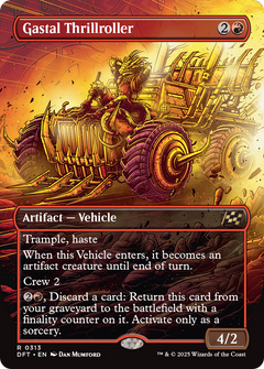 Gastal Thrillroller (0313) (Borderless) - Foil