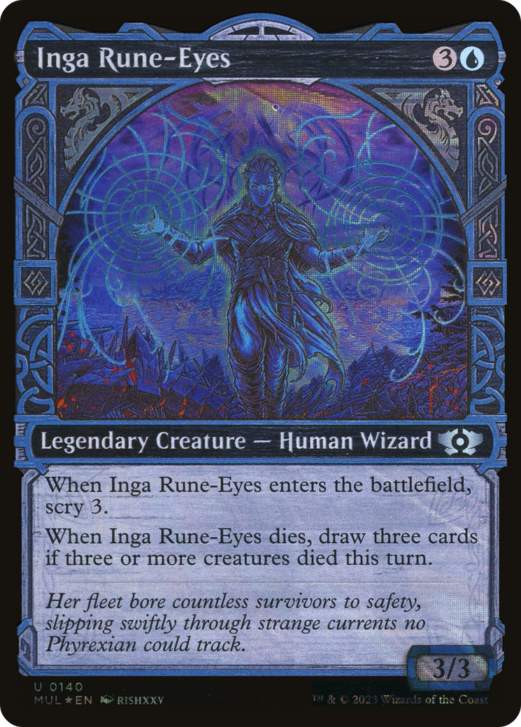 Inga Rune-Eyes (0140) (Showcase) - Halo Foil