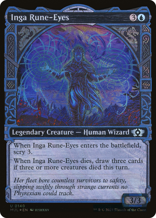 Inga Rune-Eyes (0140) (Showcase) - Halo Foil