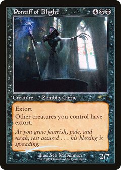 Pontiff of Blight (848) (Retro Frame) - Foil