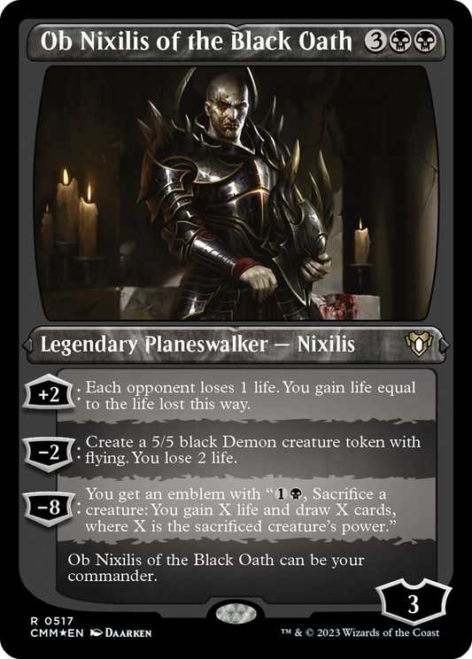 Ob Nixilis of the Black Oath (0517) - Foil Etched