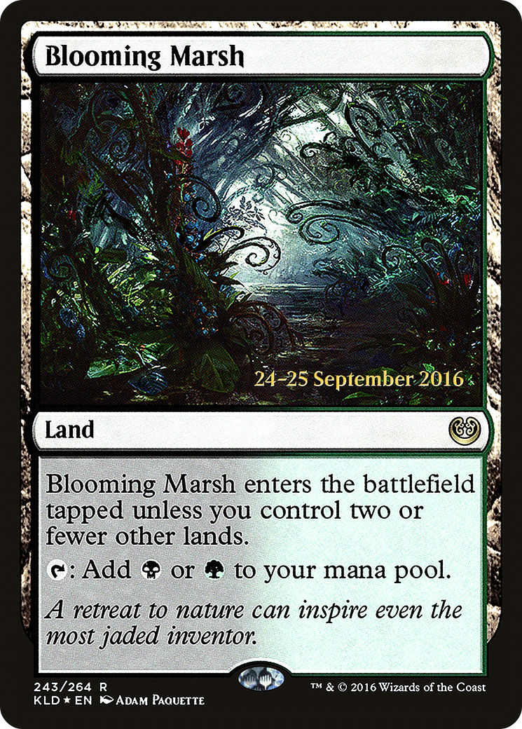 Blooming Marsh (243) (Prerelease) - Foil