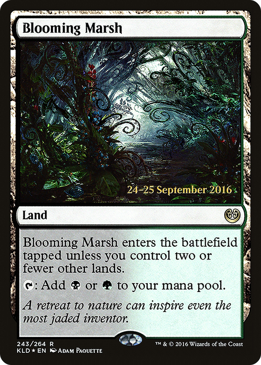 Blooming Marsh (243) (Prerelease) - Foil