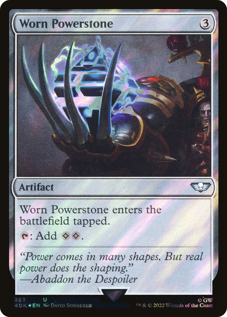 Worn Powerstone - Surge Foil
