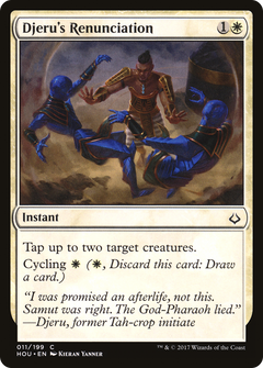 Djeru's Renunciation - Foil