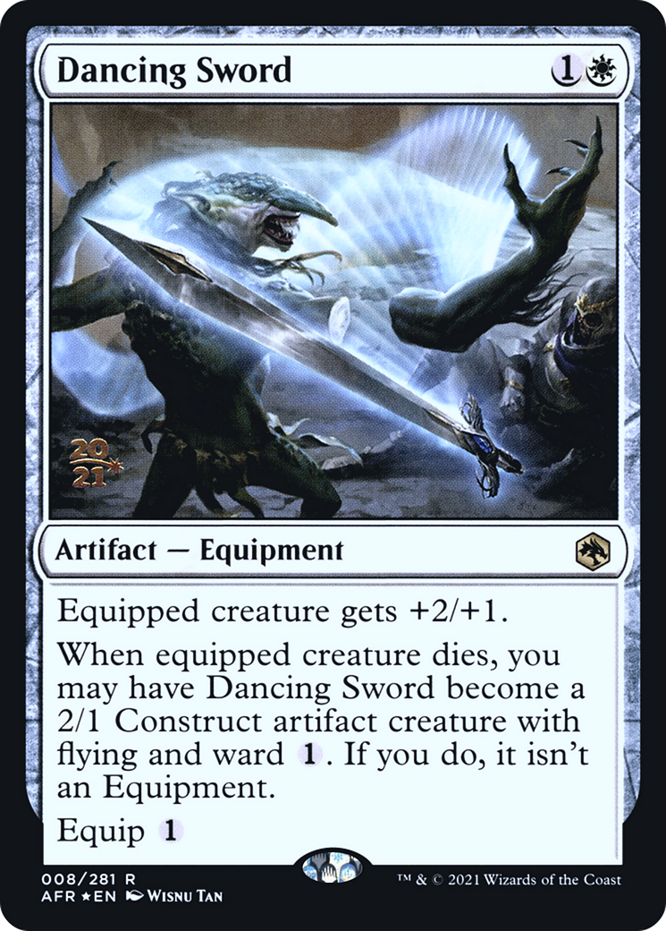 Dancing Sword (008) (Prerelease) - Foil
