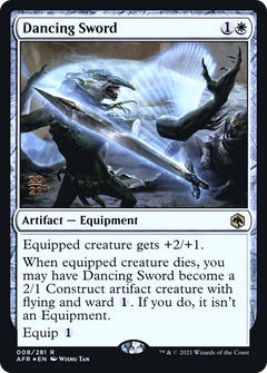 Dancing Sword (008) (Prerelease) - Foil