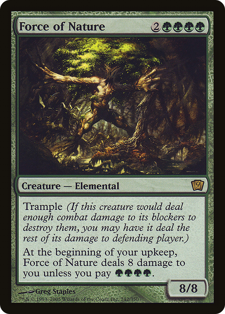 Force of Nature - Foil
