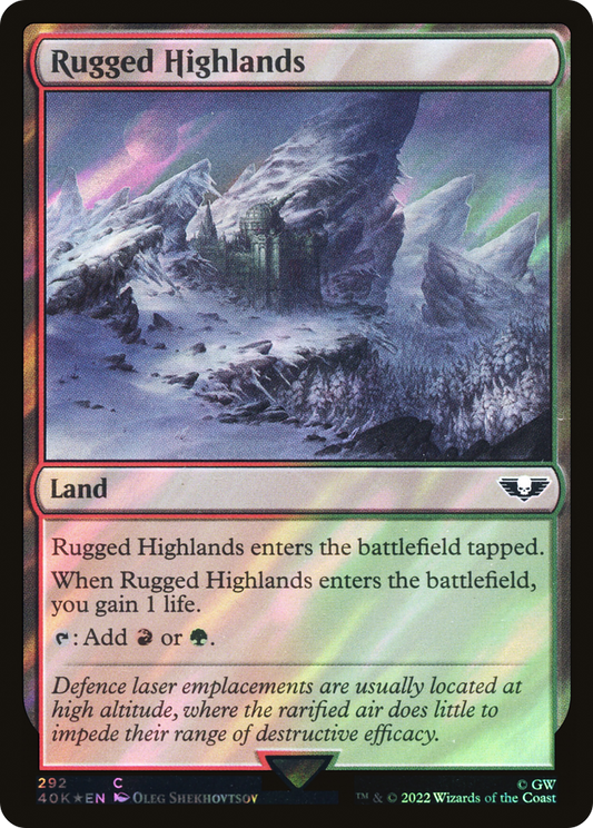 Rugged Highlands - Surge Foil