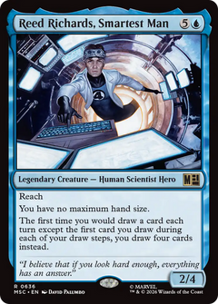 Reed Richards, Smartest Man (MSC) - Foil