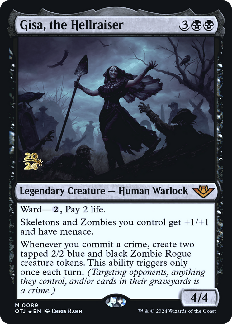 Gisa, the Hellraiser (0089) (Prerelease) - Foil