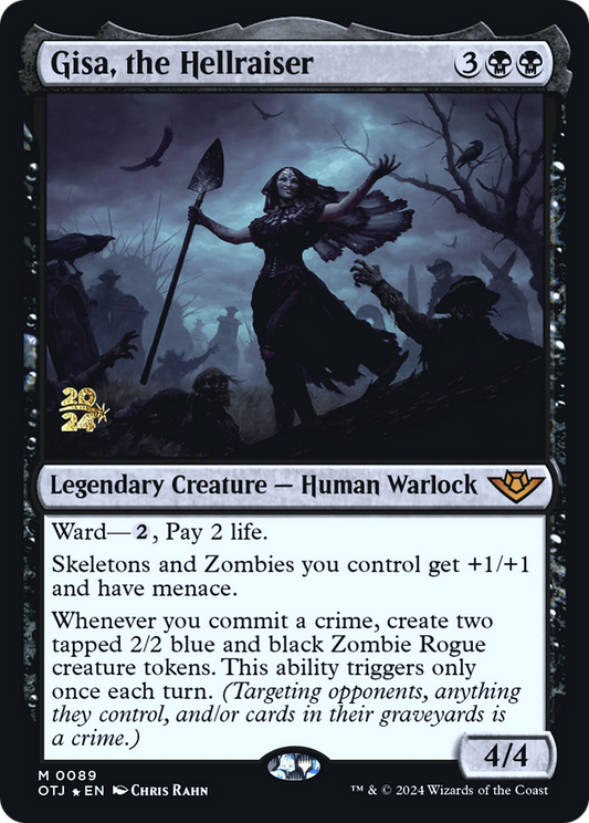 Gisa, the Hellraiser (0089) (Prerelease) - Foil