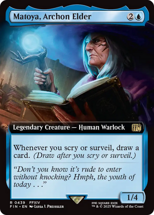 Matoya, Archon Elder (0439) (Extended Art) - Foil