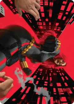 Black Widow, Deadly Hunter (42) Art Card (AMSH)