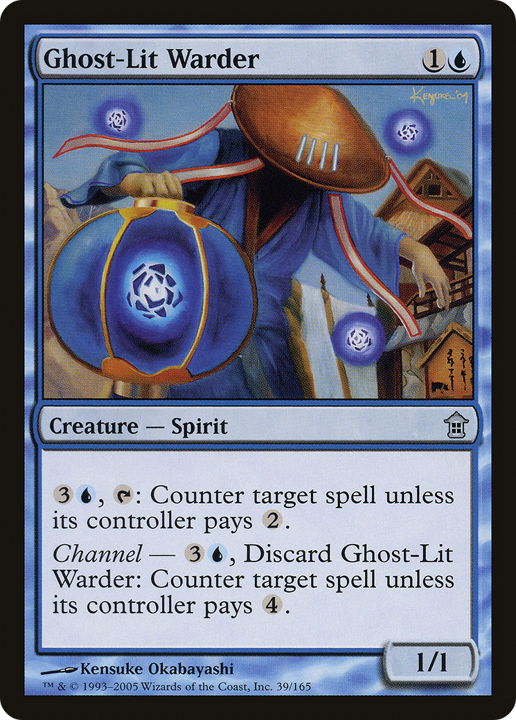 Ghost-Lit Warder - Foil