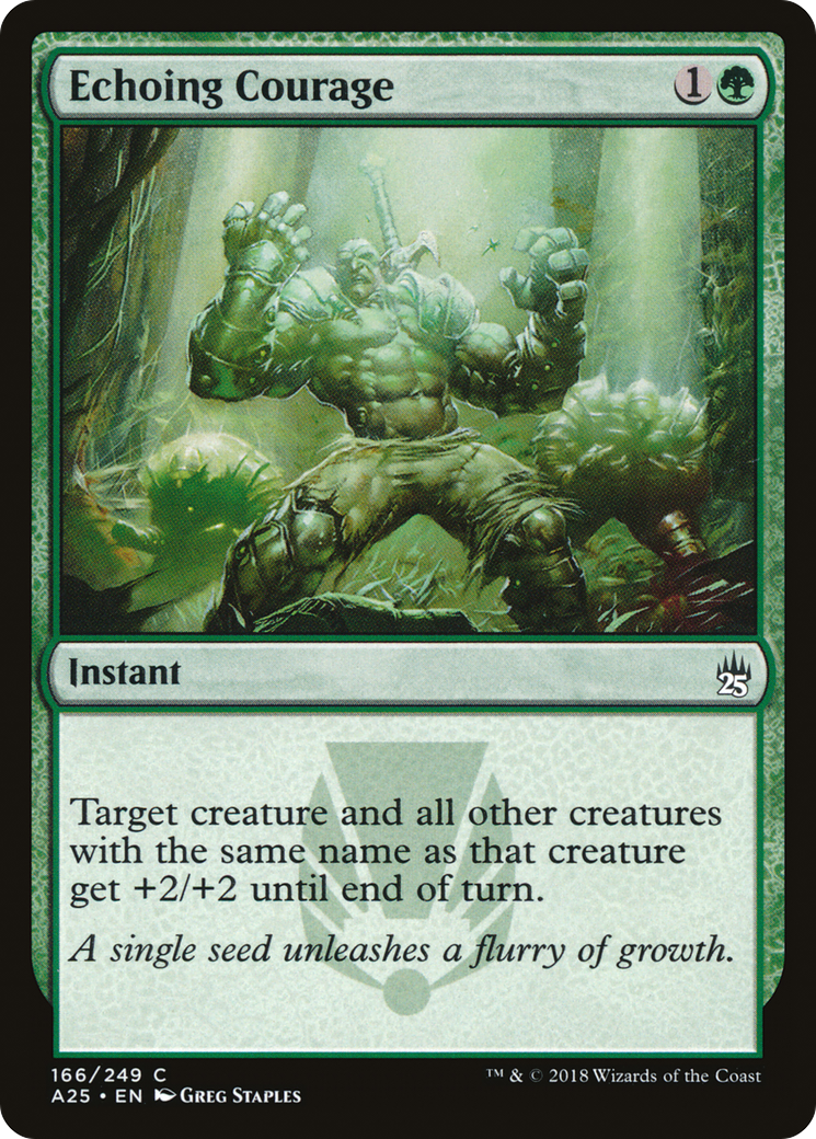 Echoing Courage - Foil