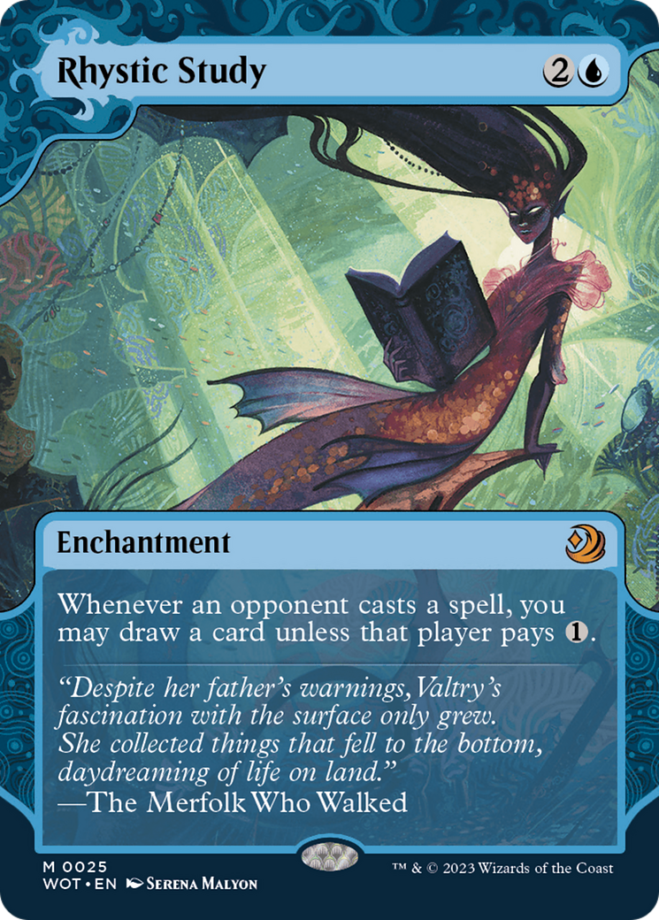 Rhystic Study (0025) - Foil