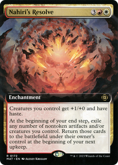 Nahiri's Resolve (0172) (Extended Art)
