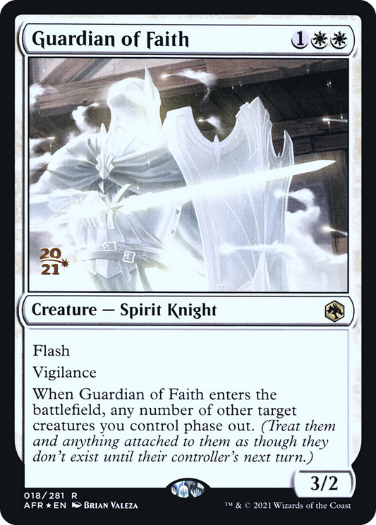 Guardian of Faith (018) (Prerelease) - Foil